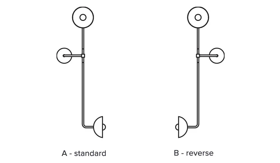 Lambert & Fils Beaubien 04 Wall Double Shade Sconce - Image 4