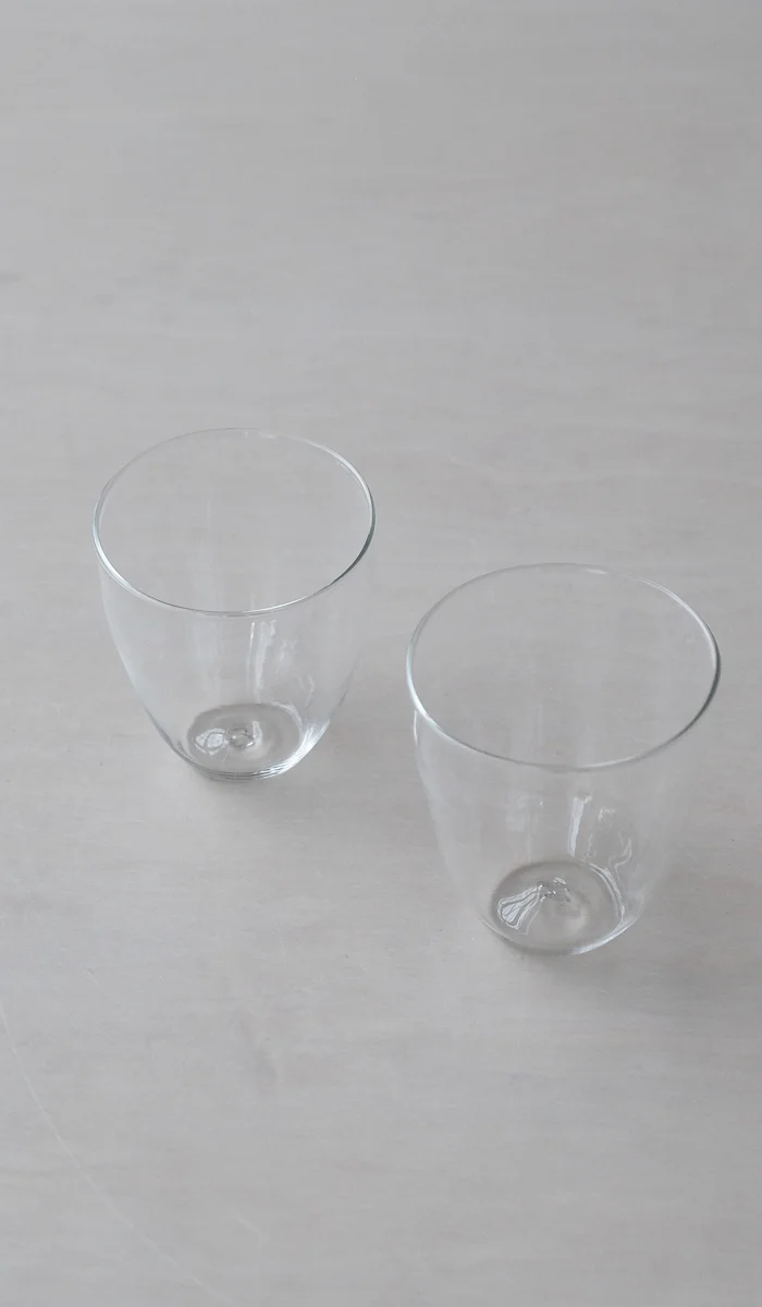 Set of 2 Organic Shaped Cocktail Glasses - Image 6
