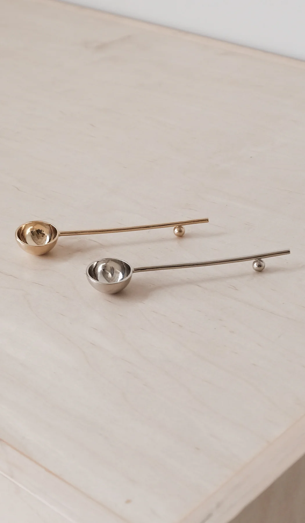 Sophie Lou Jacobsen Small Brass Spoon - Image 3